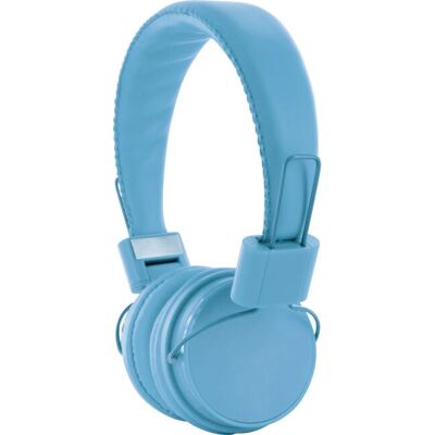 Casque filaire Schwaiger KH510B 511 - Bleu - Sur l'oreille - Publicité Casque filaire Schwaiger KH510B 511 - Bleu - Sur l'oreille - Publicité