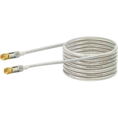 Schwaiger KVCHD75532 - 7,5 m Koaxialkabel - F-Stecker - Gold Schwaiger KVCHD75532 - 7,5 m Koaxialkabel - F-Stecker - Gold