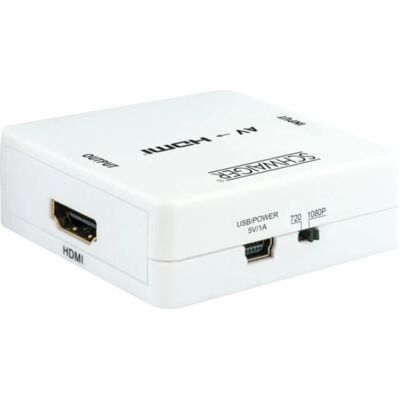 Schwaiger Vit 513 AV till HDMI Converter - Videomeldningsomvandlare Schwaiger Vit 513 AV till HDMI Converter - Videomeldningsomvandlare