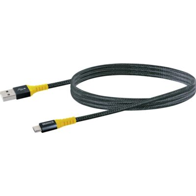 Schwaiger WKUM10 511 USB Kabel 1,2 m 2.0 USB A Micro-USB B Schwarz, Gelb - USB Kabel Schwaiger WKUM10 511 USB Kabel 1,2 m 2.0 USB A Micro-USB B Schwarz, Gelb - USB Kabel