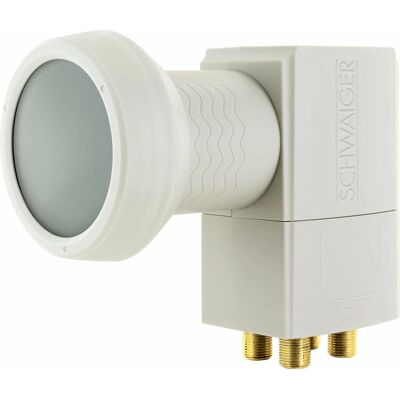 Schwaiger LNCH0003 - Convertisseur à faible bruit - 10.7-12.75 GHz - Gris Schwaiger LNCH0003 - Convertisseur à faible bruit - 10.7-12.75 GHz - Gris