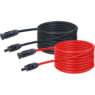 Schwaiger SOMC4500 Solarpanelzubehör Kabel - 5 m Verlängerung Schwaiger SOMC4500 Solarpanelzubehör Kabel - 5 m Verlängerung