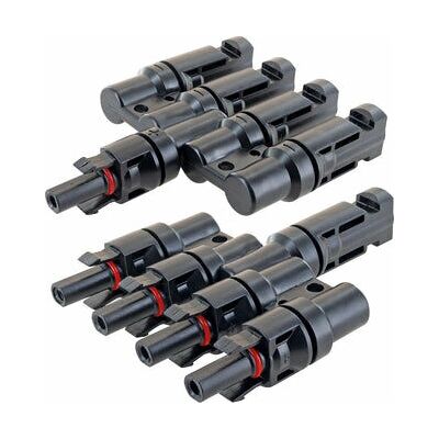 SCHWAIGER SOMC4014 - Solarmodul Zubehör - 2x 4in1 Adapter SCHWAIGER SOMC4014 - Solarmodul Zubehör - 2x 4in1 Adapter