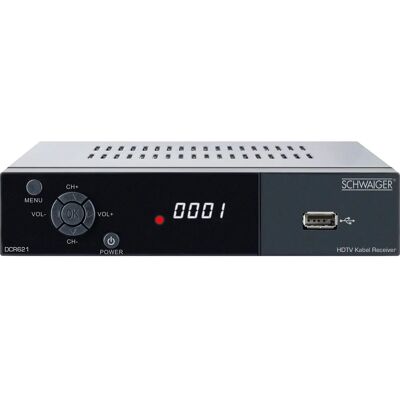 Schwaiger DCR621 Récepteur TV câble Full HD - Publicité Schwaiger DCR621 Récepteur TV câble Full HD - Publicité