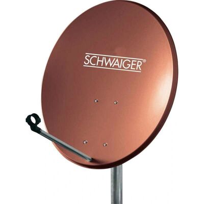 Schwaiger SPI550.2 Satellitantenne - Rot - Doppelempfang Schwaiger SPI550.2 Satellitantenne - Rot - Doppelempfang