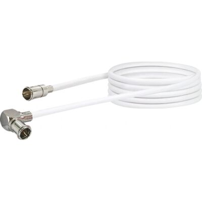Schwaiger MMC15 052 koaxialkabel - 1,5 m Hvid Schwaiger MMC15 052 koaxialkabel - 1,5 m Hvid