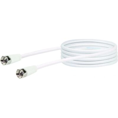 Koaxiální kabel Schwaiger KVC215 052 - Bílý Koaxiální kabel Schwaiger KVC215 052 - Bílý