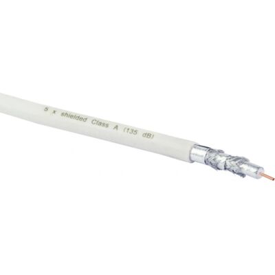 Schwaiger KOX13510 052 Koaxialkabel - 10 m Weiß Schwaiger KOX13510 052 Koaxialkabel - 10 m Weiß