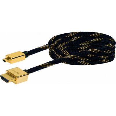 Schwaiger HDMI Kabel 1.5m Micro HDMI m/m - Schwarz Schwaiger HDMI Kabel 1.5m Micro HDMI m/m - Schwarz