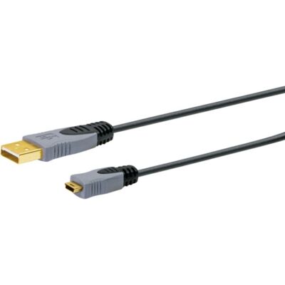Cavo USB Schwaiger 2M USB 2.0 A - Micro-B - Nero Cavo USB Schwaiger 2M USB 2.0 A - Micro-B - Nero
