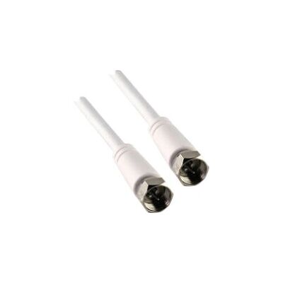 Schwaiger KVC250 052 koaxiální kabel - 75 ohm - 5m - Bílý Schwaiger KVC250 052 koaxiální kabel - 75 ohm - 5m - Bílý