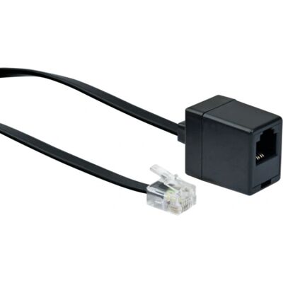 Schwaiger Modell 6,0 m RJ-11 - RJ-11 Kabel - Schwarz Schwaiger Modell 6,0 m RJ-11 - RJ-11 Kabel - Schwarz