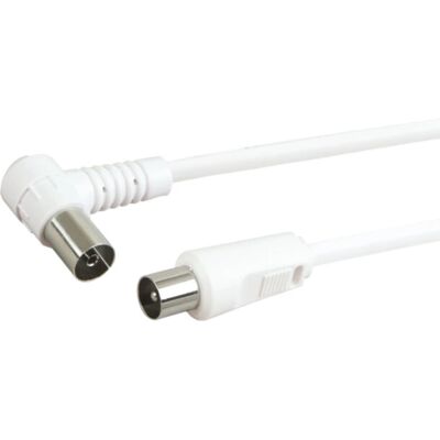 Schwaiger KVKW15 532 Koaxiální kabel - 10m, Bílý, IEC konektory Schwaiger KVKW15 532 Koaxiální kabel - 10m, Bílý, IEC konektory