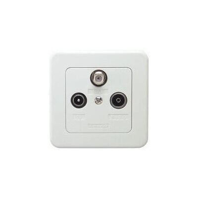 Schwaiger DSE650 531 Weiß Satellitensteckdose - Satellit, TV, Radio Schwaiger DSE650 531 Weiß Satellitensteckdose - Satellit, TV, Radio
