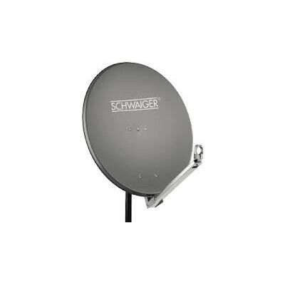 Schwaiger SPI710.1 Antenne - Satellit 75cm Offset DVB-S/S2 - Schwarz Schwaiger SPI710.1 Antenne - Satellit 75cm Offset DVB-S/S2 - Schwarz