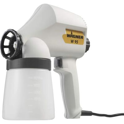 Pistola de Pintar Wagner W95 - 70W, 600ml, Flujo Ajustable Pistola de Pintar Wagner W95 - 70W, 600ml, Flujo Ajustable