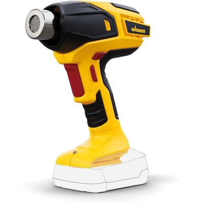 WAGNER Furno 550 18 V - Pistola aria calda, Gialla, 300-610°C WAGNER Furno 550 18 V - Pistola aria calda, Gialla, 300-610°C