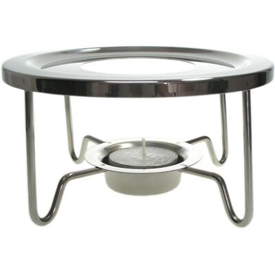 Riscaldatore per tè in acciaio inox Finum - Accessorio elegante Riscaldatore per tè in acciaio inox Finum - Accessorio elegante