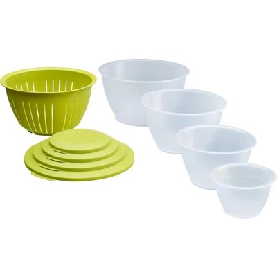 Westmark Schüssel Set Olympia 9-teilig grün Westmark Schüssel Set Olympia 9-teilig grün