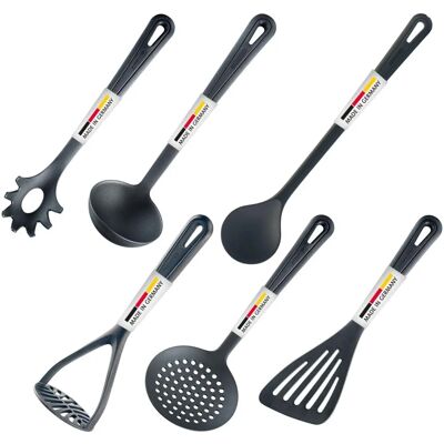 Westmark Juego de Utensilios de Cocina - Negro Westmark Juego de Utensilios de Cocina - Negro