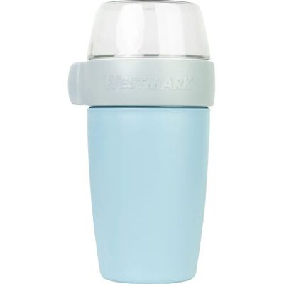 Contenitore alimenti blu WESTMARK - Scomparti a prova di perdita - 700ml Contenitore alimenti blu WESTMARK - Scomparti a prova di perdita - 700ml