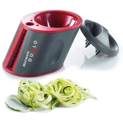 Westmark Spiralschneider - Robustes Kunststoff & Edelstahl - Spiral & Julienne Westmark Spiralschneider - Robustes Kunststoff & Edelstahl - Spiral & Julienne