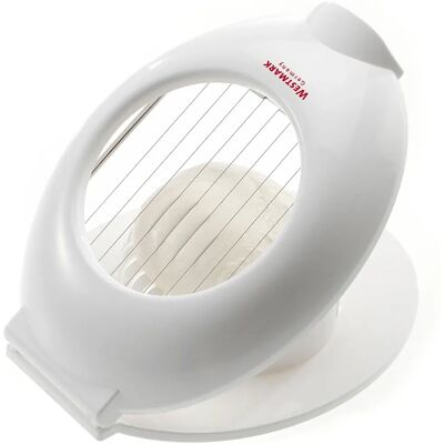 Tagliamozzarella Westmark - Rosso/Bianco - Stabile e Affilato Tagliamozzarella Westmark - Rosso/Bianco - Stabile e Affilato