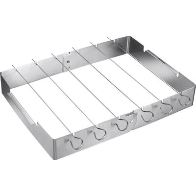 Westmark Soporte para Espetos de Acero Inoxidable - 6 Espetos para Barbacoa Westmark Soporte para Espetos de Acero Inoxidable - 6 Espetos para Barbacoa