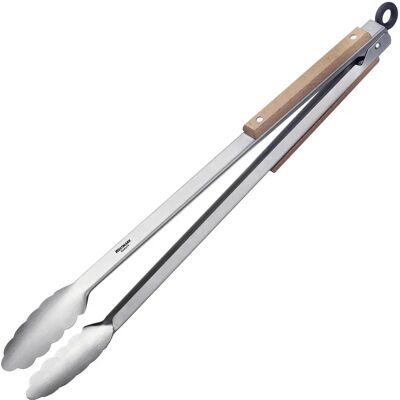 Westmark Pinces de Barbecue Acier Inox et Bois - Classique - 44cm Westmark Pinces de Barbecue Acier Inox et Bois - Classique - 44cm