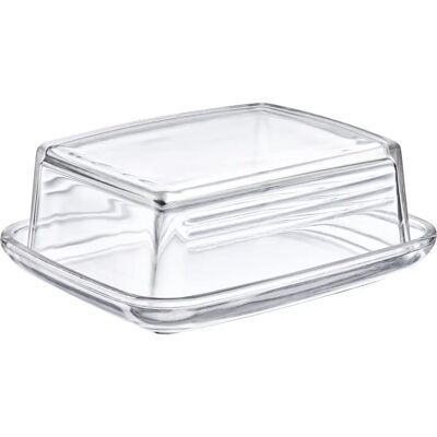 Westmark 20852260 Disco di burro - Vetro, Trasparente, 14.3x11.8cm - Burro Westmark 20852260 Disco di burro - Vetro, Trasparente, 14.3x11.8cm - Burro
