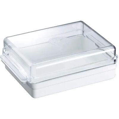 Westmark Butterdose Weiß/Transparent - Vorratsbehälter Westmark Butterdose Weiß/Transparent - Vorratsbehälter