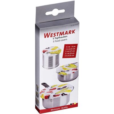 Westmark Lebensmittelabdeckungen - Mehrgrößen-Set - Wiederverwendbar Westmark Lebensmittelabdeckungen - Mehrgrößen-Set - Wiederverwendbar
