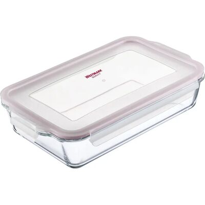 Westmark Plat à gratin en verre - 2200 ml, 1,5 l, Transparent - Plat en verre résistant à la chaleur Westmark Plat à gratin en verre - 2200 ml, 1,5 l, Transparent - Plat en verre résistant à la chaleur