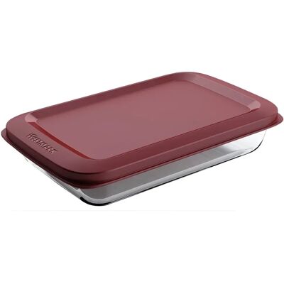 Westmark Vleeswaren- en kaasopslag in glas - 1600 ml - Voorraadbakken Westmark Vleeswaren- en kaasopslag in glas - 1600 ml - Voorraadbakken