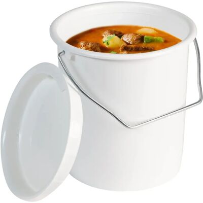 Seau de stockage mini en plastique Westmark 2L avec couvercle - Rangement Seau de stockage mini en plastique Westmark 2L avec couvercle - Rangement