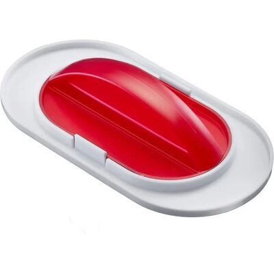 Westmark Fondantglätter 2-in-1, Weiß/Rot - Küchenhelfer Westmark Fondantglätter 2-in-1, Weiß/Rot - Küchenhelfer
