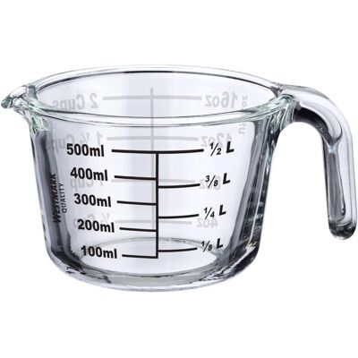 Westmark 30622260 Tasse Mesure 0,5L - Verre Westmark 30622260 Tasse Mesure 0,5L - Verre