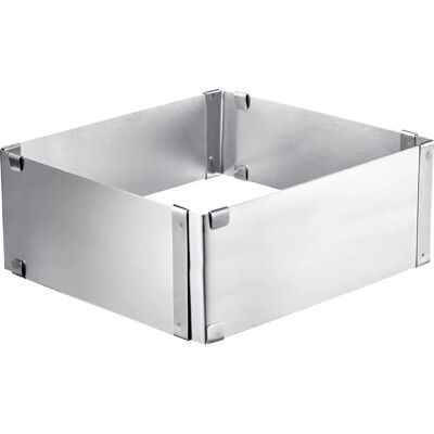 Anillo para pasteles Westmark - Ajustable, Acero inoxidable, 8cm alto Anillo para pasteles Westmark - Ajustable, Acero inoxidable, 8cm alto