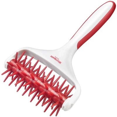 Westmark Stip proller - blanc/rouge - 20 x 12,5 x 5,5 cm - Rouleau à pâtisserie Westmark Stip proller - blanc/rouge - 20 x 12,5 x 5,5 cm - Rouleau à pâtisserie