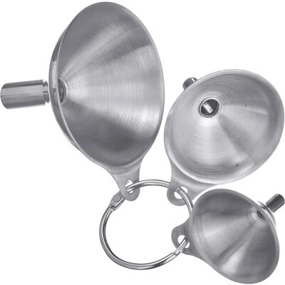 Westmark Mini-Trichter-Set - Trichter-Set für Flaschen und Gläser Westmark Mini-Trichter-Set - Trichter-Set für Flaschen und Gläser