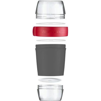 Westmark Boîte à Lunch Compacte - 1150ml, Sans BPA, Micro-ondable Westmark Boîte à Lunch Compacte - 1150ml, Sans BPA, Micro-ondable