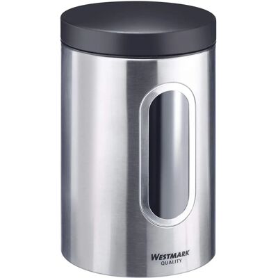 Westmark Edelstahldose - 2300 ml, Grau Westmark Edelstahldose - 2300 ml, Grau