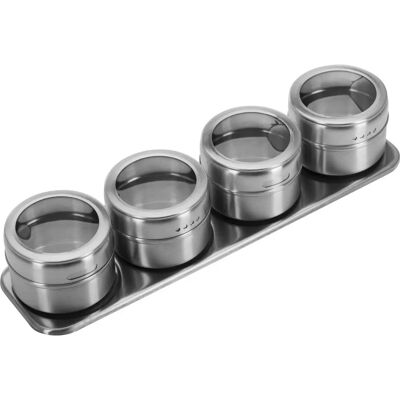 WESTMARK Gewürzregal silber - 5-tlg. WESTMARK Gewürzregal silber - 5-tlg.