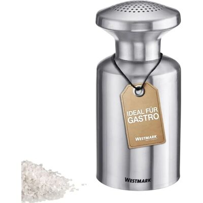 Saliera in acciaio inossidabile Westmark - 500ml - Durevole, lavabile in lavastoviglie - Sale, Zucchero, Spezie Saliera in acciaio inossidabile Westmark - 500ml - Durevole, lavabile in lavastoviglie - Sale, Zucchero, Spezie