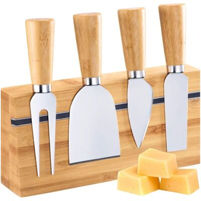 Set de Couteaux à Fromage Westmark - 5 Pièces - Marron Set de Couteaux à Fromage Westmark - 5 Pièces - Marron