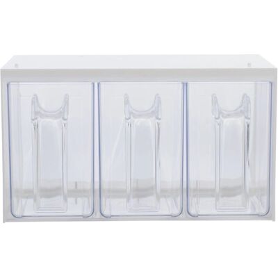 Westmark Roma Dispenser - 3L Rechthoekig Wit Westmark Roma Dispenser - 3L Rechthoekig Wit