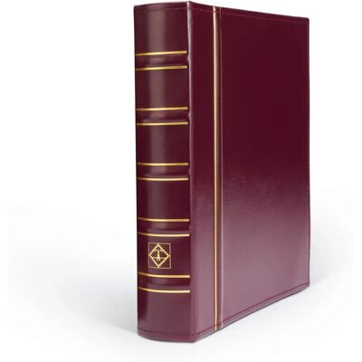 Leuchtturm Optima Classic Cuir Classeur à Anneaux - Rouge - Type de Produit - Publicité Leuchtturm Optima Classic Cuir Classeur à Anneaux - Rouge - Type de Produit - Publicité