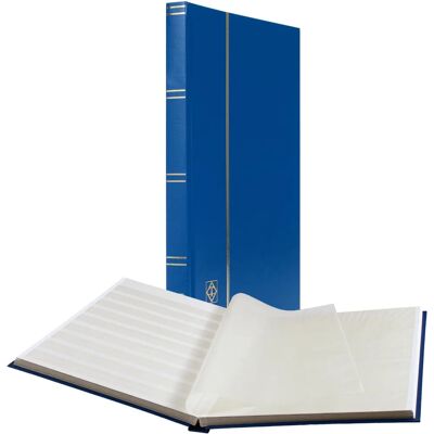 Leuchtturm Basic ungepolstertes A4-Einsteckbuch - 32 Seiten Blau Leuchtturm Basic ungepolstertes A4-Einsteckbuch - 32 Seiten Blau