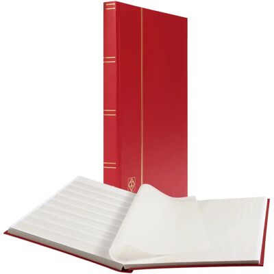 Lighthouse Album A4 Non-Padded - 32 Pages Blancs Rouge - Publicité Lighthouse Album A4 Non-Padded - 32 Pages Blancs Rouge - Publicité
