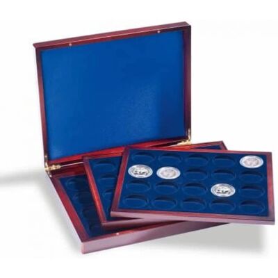 Leuchtturm Volterra Deluxe Étui de Présentation de Qualité Premium - Lingots d'Argent - Publicité Leuchtturm Volterra Deluxe Étui de Présentation de Qualité Premium - Lingots d'Argent - Publicité